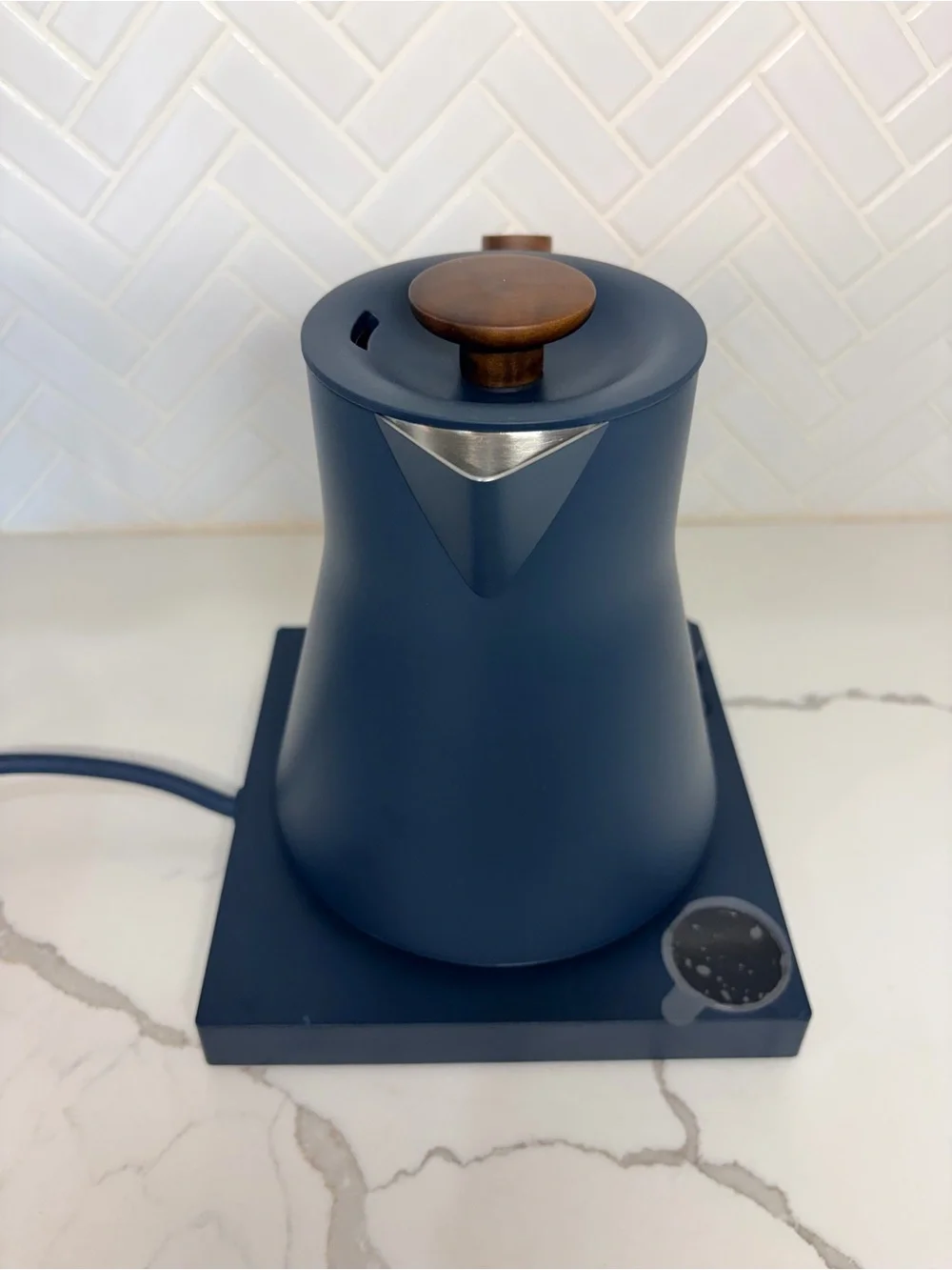 Fellow Corvo EKG Pro Electric Kettle Temp Control Blue Coffee Tea Essential